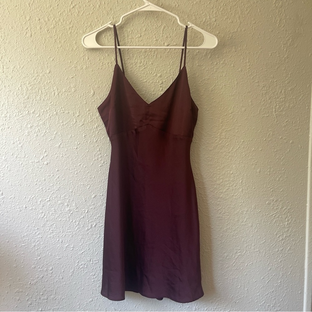 Abercrombie & Fitch Purple Mini Dress with Tags - Picture 3 of 3